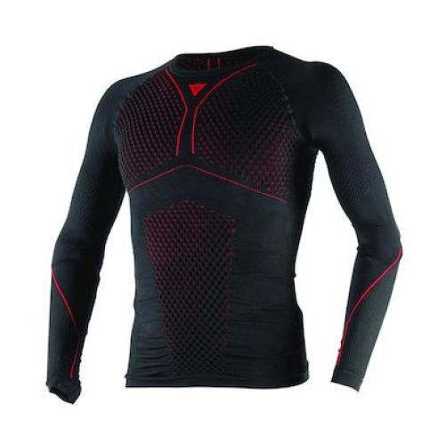 Dainese Funktionsshirt LS D-CORE - schwarz-rot (Grösse: XS/S) von Dainese