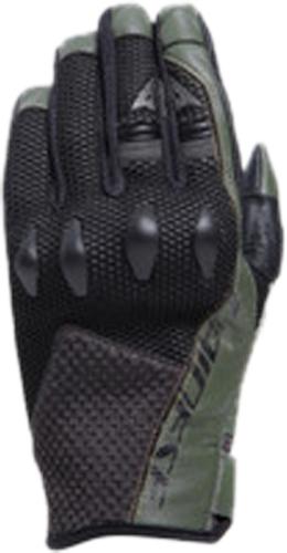 Dainese Handschuh Karakum Ergo-Tek schwarz-olive - grün (Grösse: 2XL) von Dainese