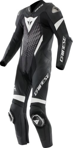 Dainese Lederkombi perf. 1-tlg. Laguna Seca 6 K/L - schwarz-weiss-anthrazit (Grösse: 52T) von Dainese