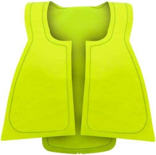 Dainese Schield 3X D-Air Road - yellow-fluo (Grösse: 2) von Dainese