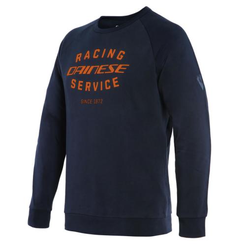 Dainese Sweatshirt PADDOCK - dunkelblau-orange (Grösse: 2XL) von Dainese