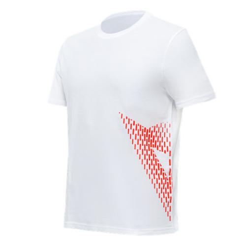 Dainese T-Shirt Dainese Big Logo - weiss-fluorot (Grösse: 2XL) von Dainese