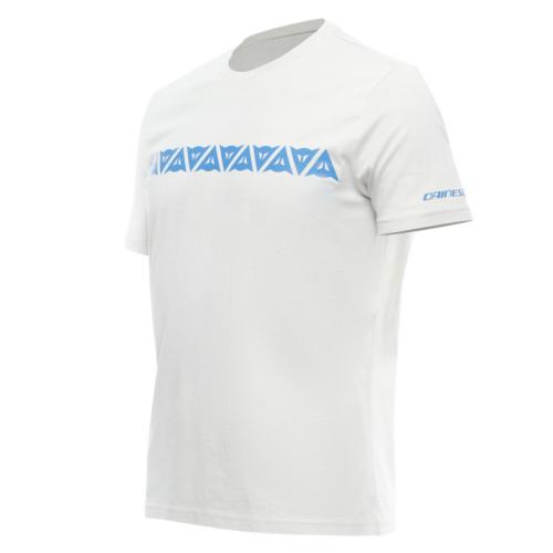 Dainese T-Shirt Dainese Stripes hell - grau-blau (Grösse: L) von Dainese