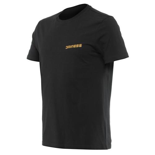 Dainese T-Shirt HATCH - schwarz-orange (Grösse: XS)