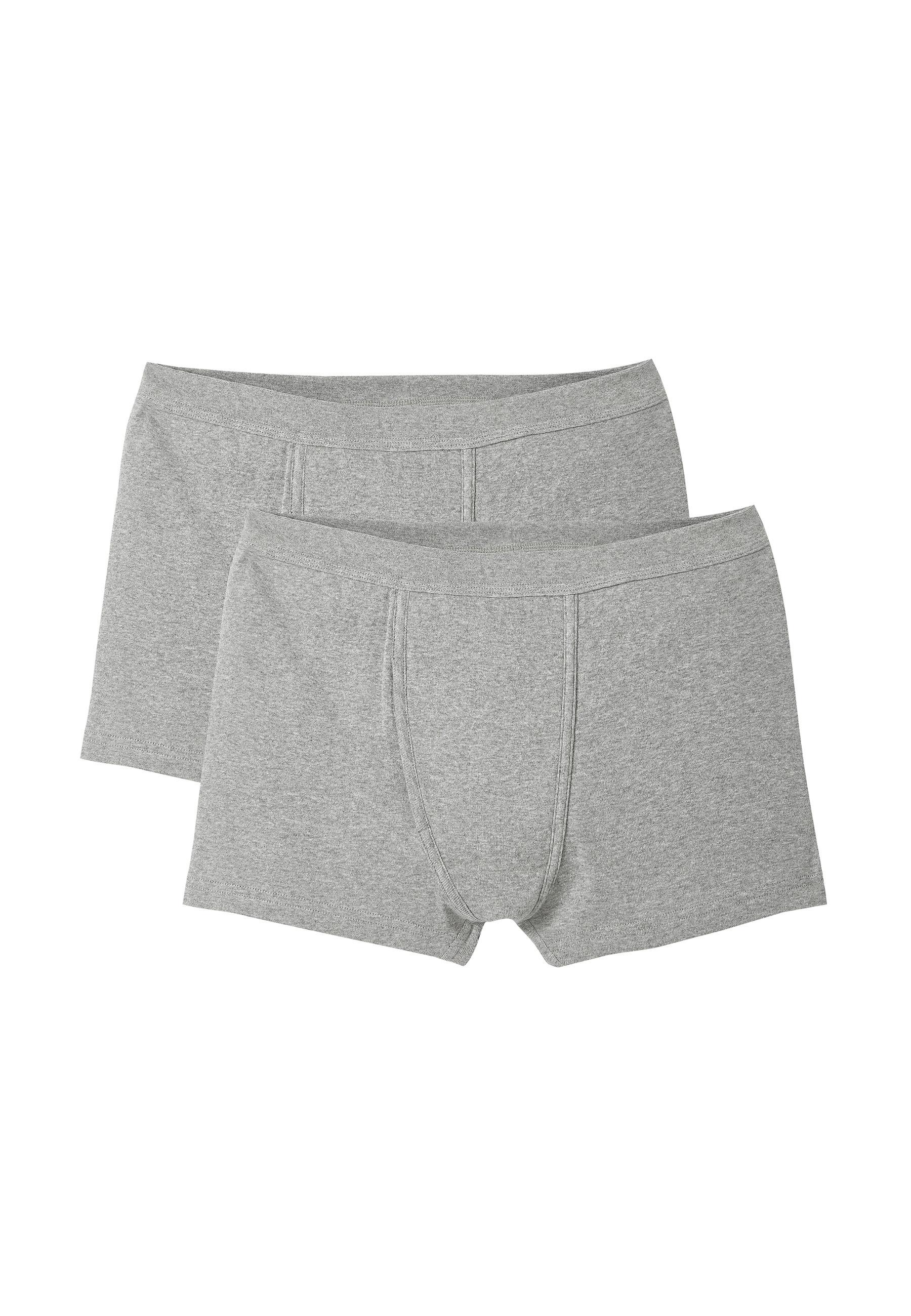 2er-pack Boxershorts Aus Reiner Baumwolle. Herren Grau XL von Damart