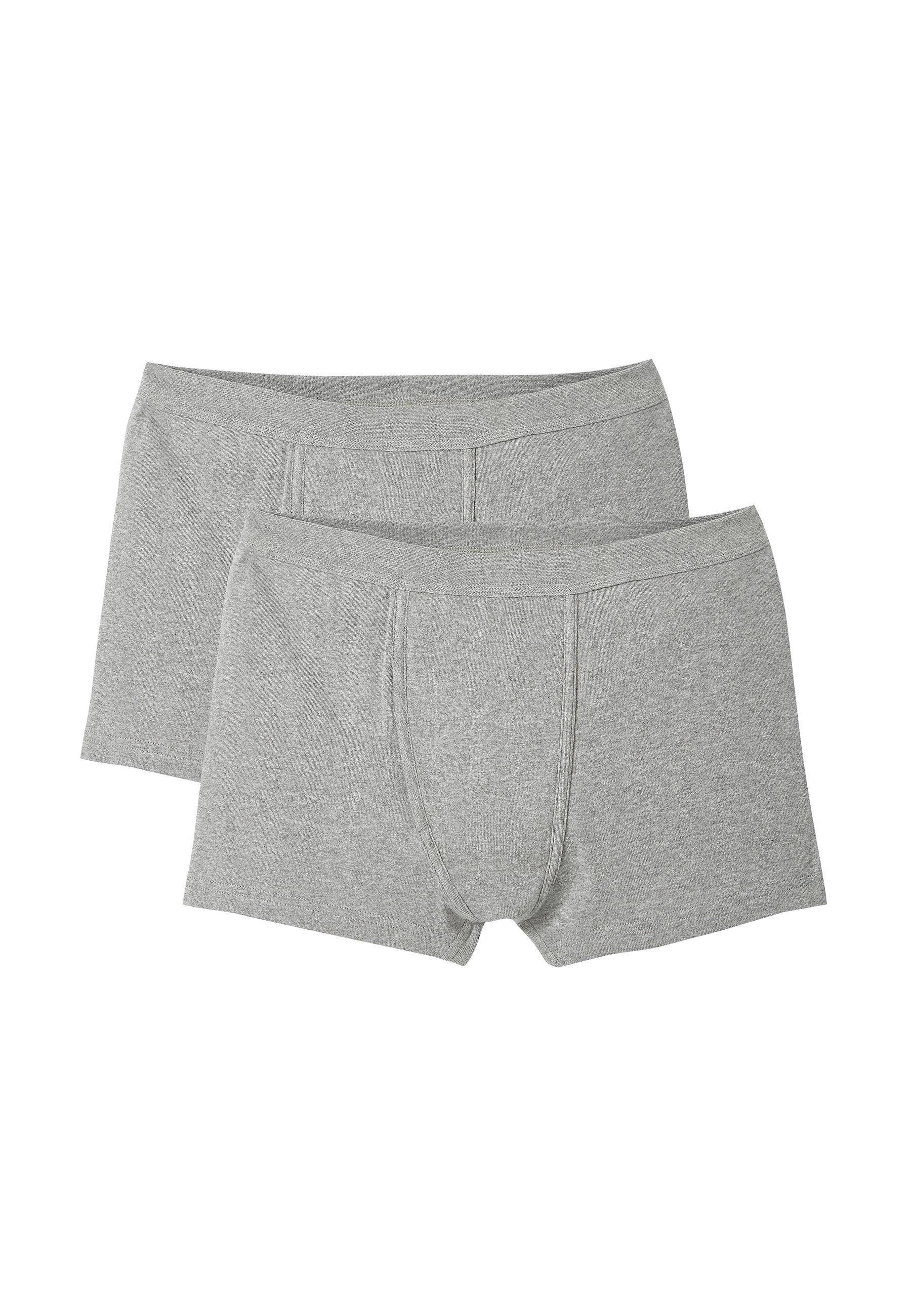 2er-pack Boxershorts Aus Reiner Baumwolle. Herren Grau XXL von Damart