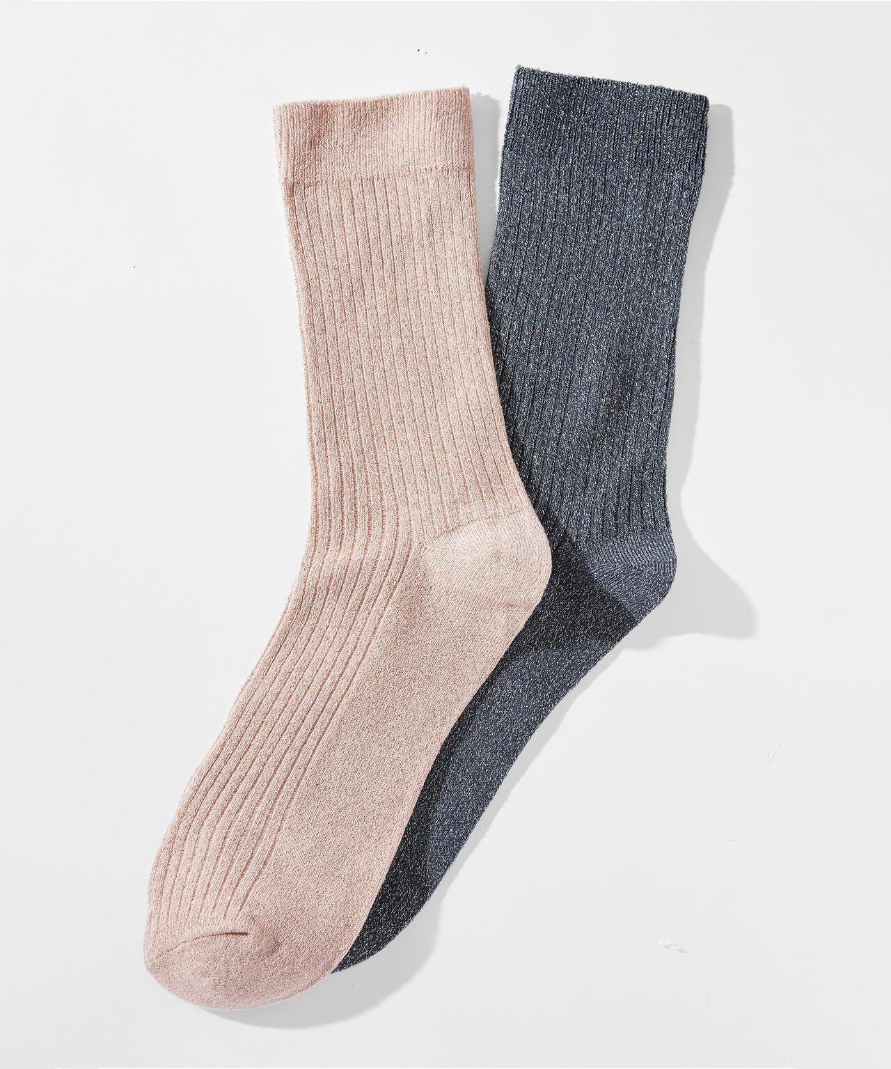 2er-pack Rippstrick-socken. Damen Multicolor 39-41 von Damart