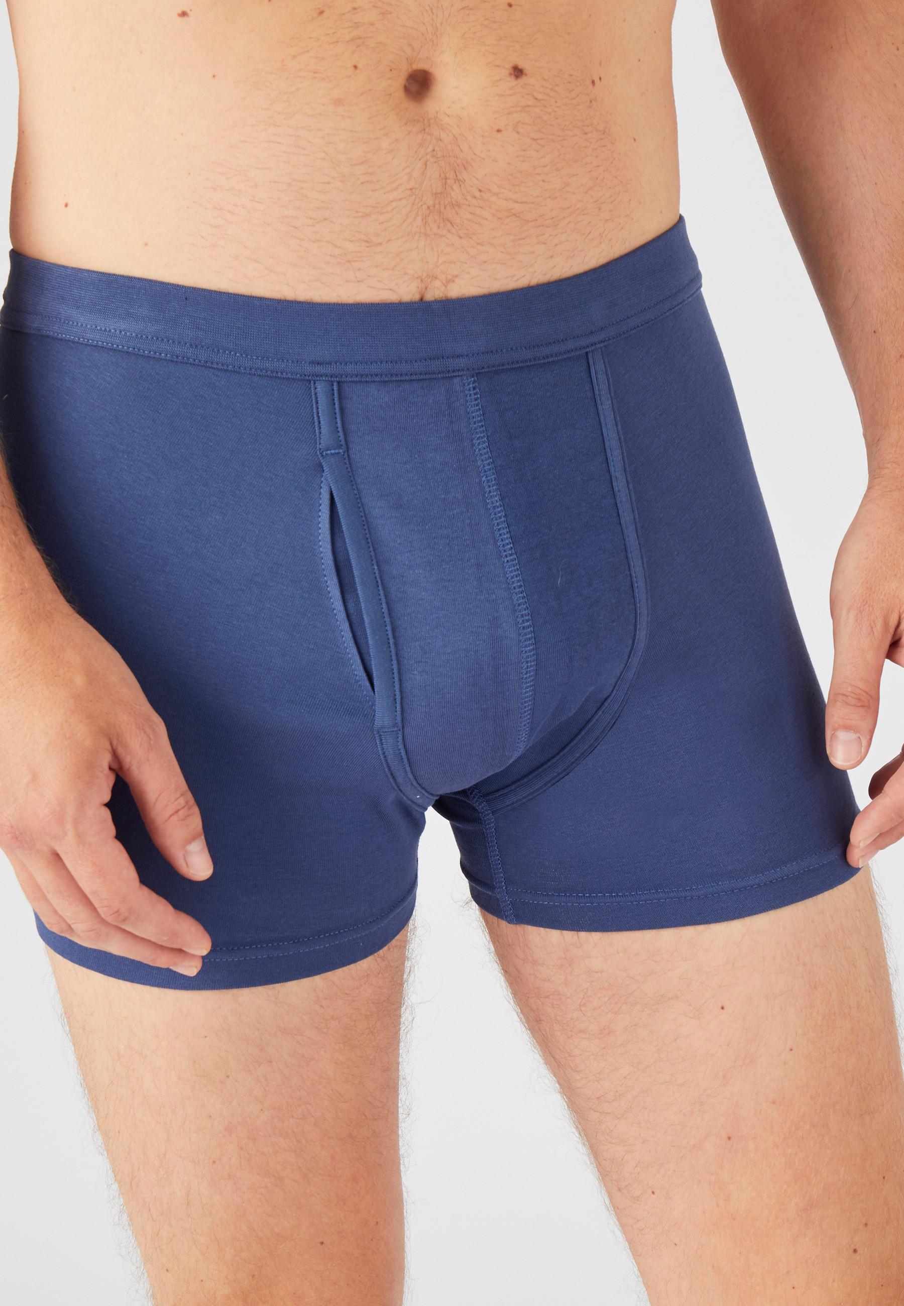 2er-set Boxershorts Mit Eingriff Herren Blau S von Damart