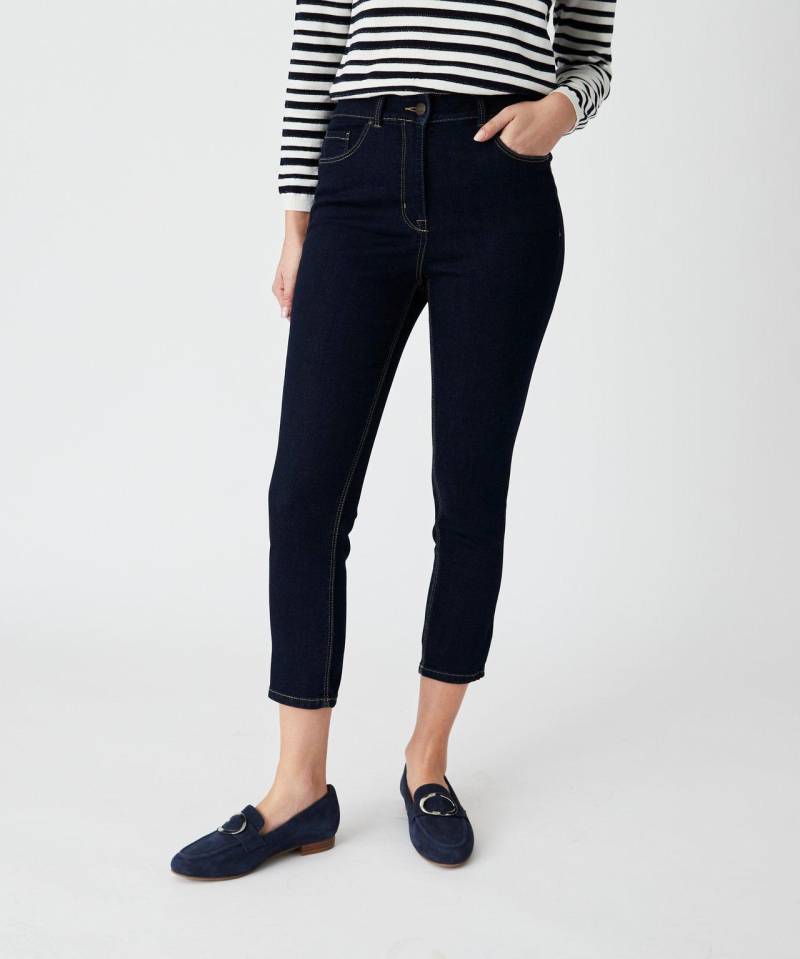 7/8-slim-jeans, Perfect Fit By . Damen Blau 40 von Damart