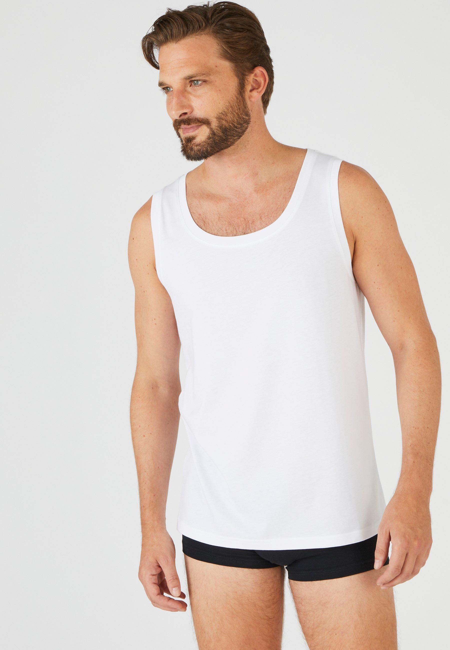 Achselshirt. Herren Weiss XL von Damart