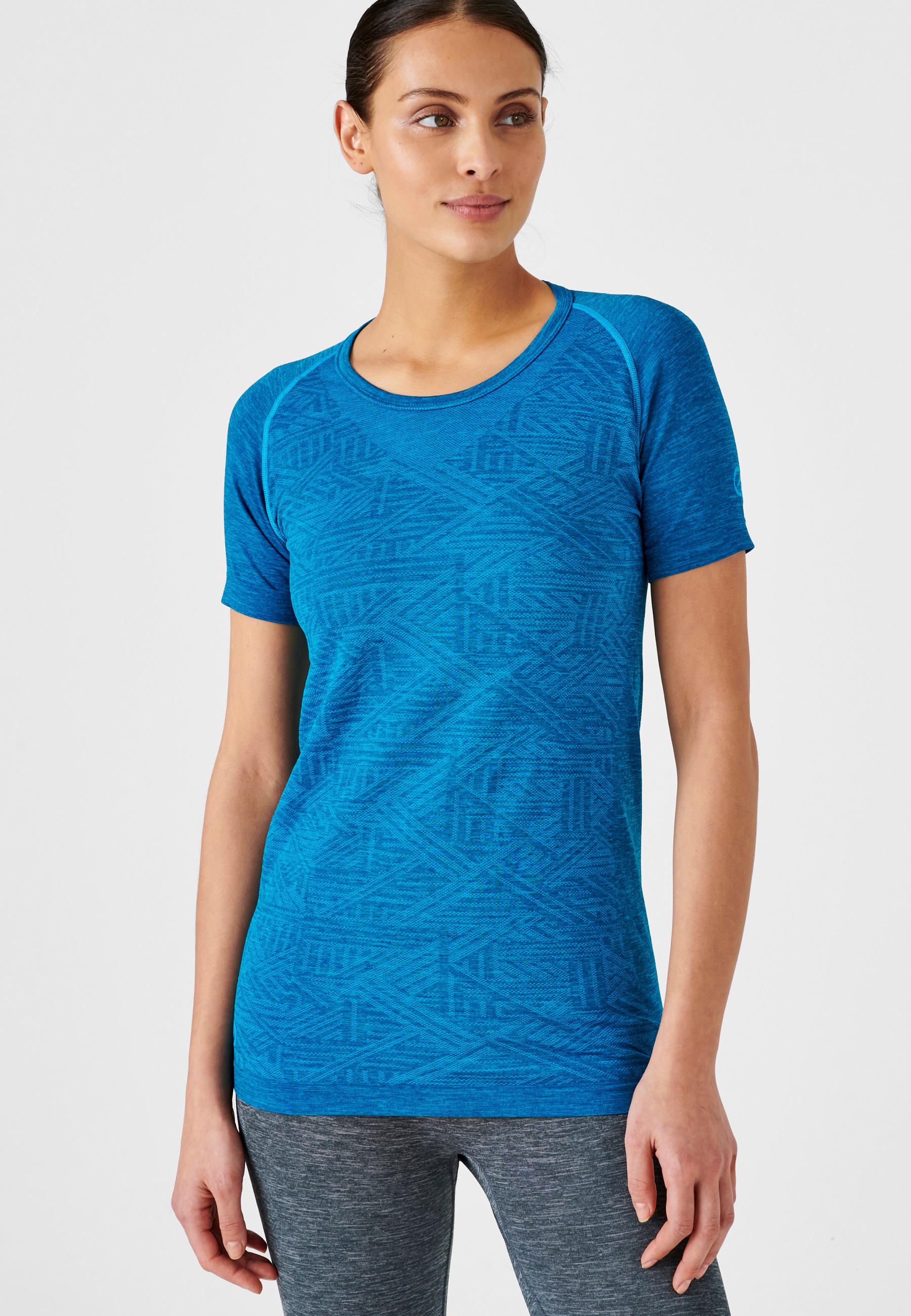 Climatyl-t-shirt Dynamic . Damen Blau M/L von Damart