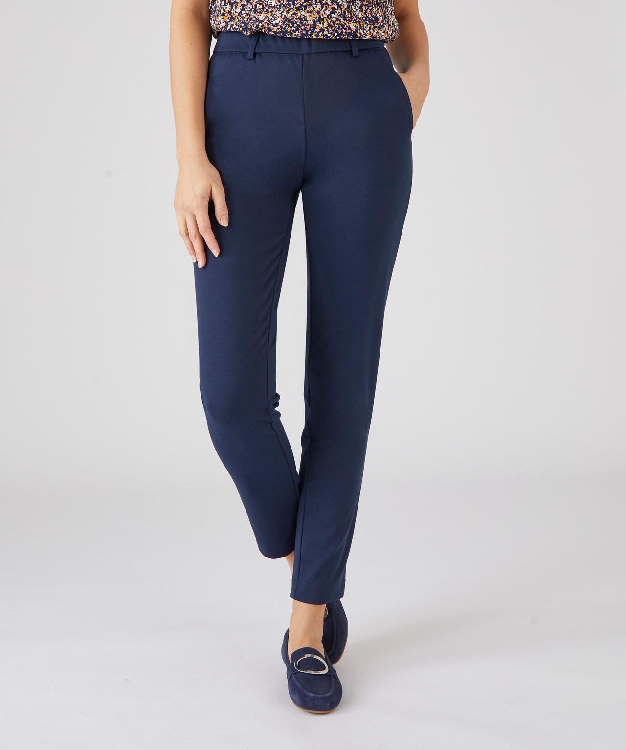 Hose Aus Milano-stretch. Damen Blau 50 von Damart