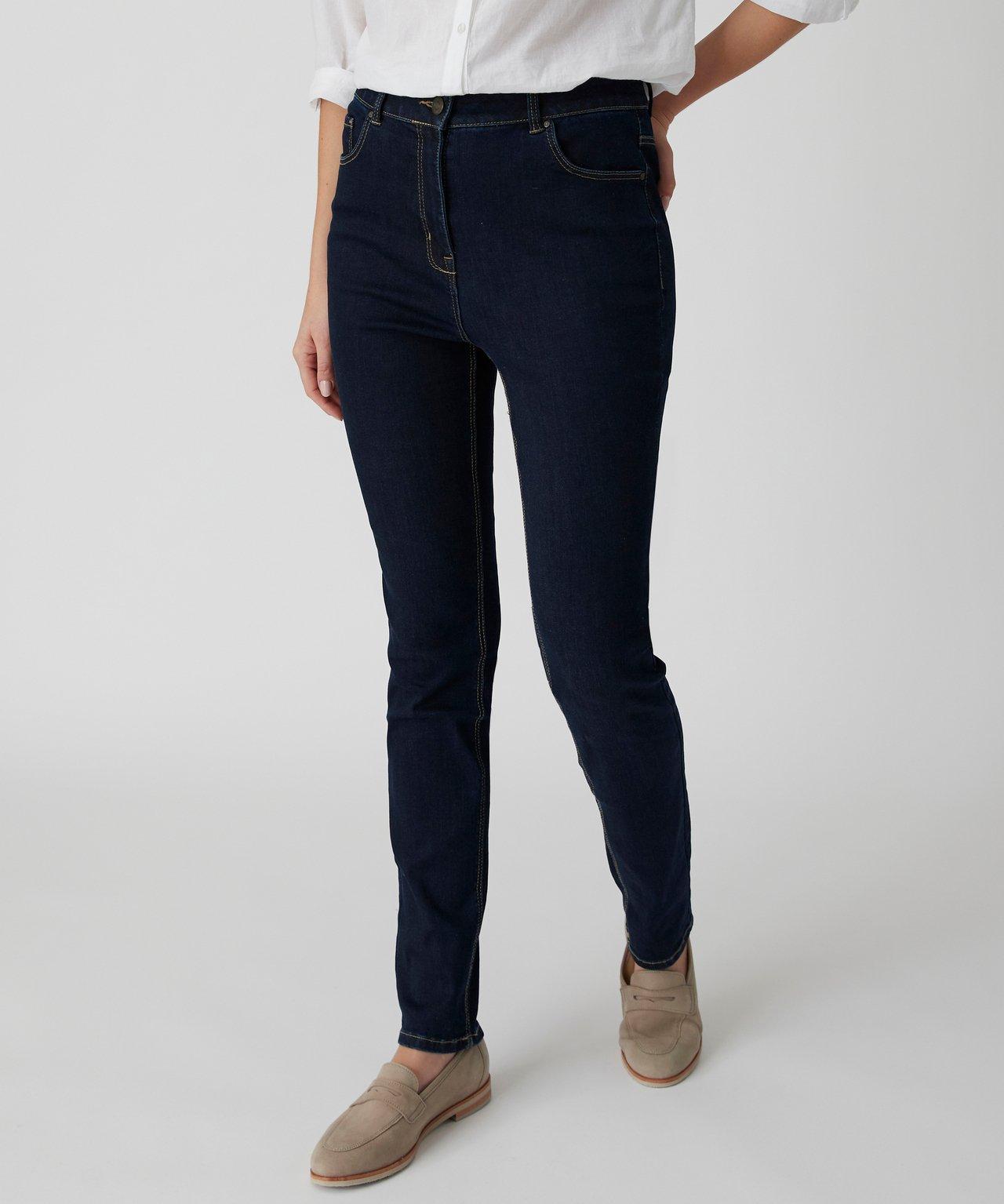 Slim-jeans, Perfect Fit By . Damen Blau 38 von Damart