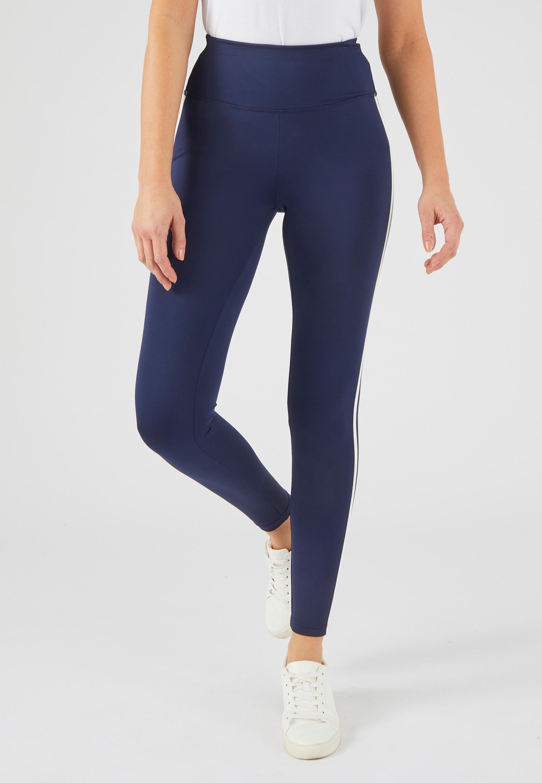 Sport-leggings, Perfect Fit By . Damen Blau 34/36 von Damart