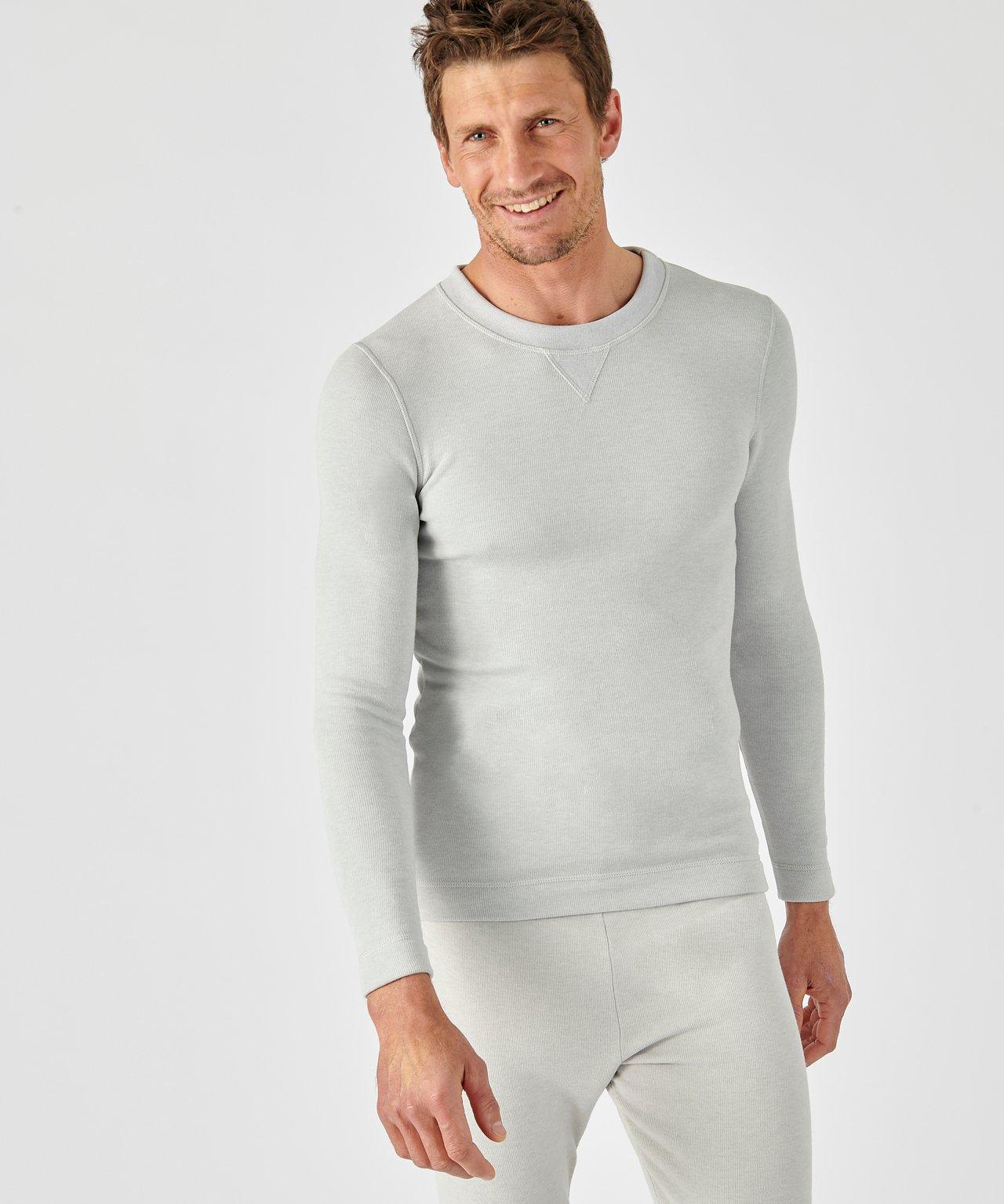 Sweatshirt Aus Angerautem Thermolactyl-molton Sensitive, Wärmegrad Intense 5. Damen Grau M von Damart