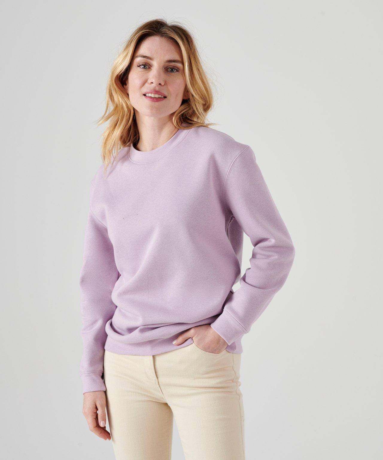 Sweatshirt. Damen Violett 38 von Damart