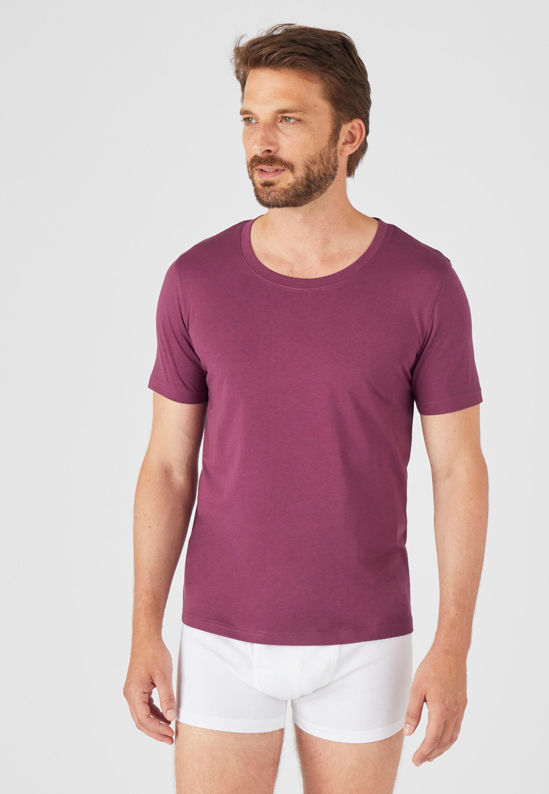 T-shirt. Herren Violett S von Damart