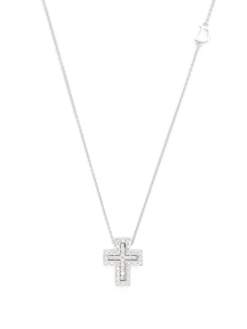 Damiani 18kt white gold Belle Époque diamond necklace - Silver von Damiani