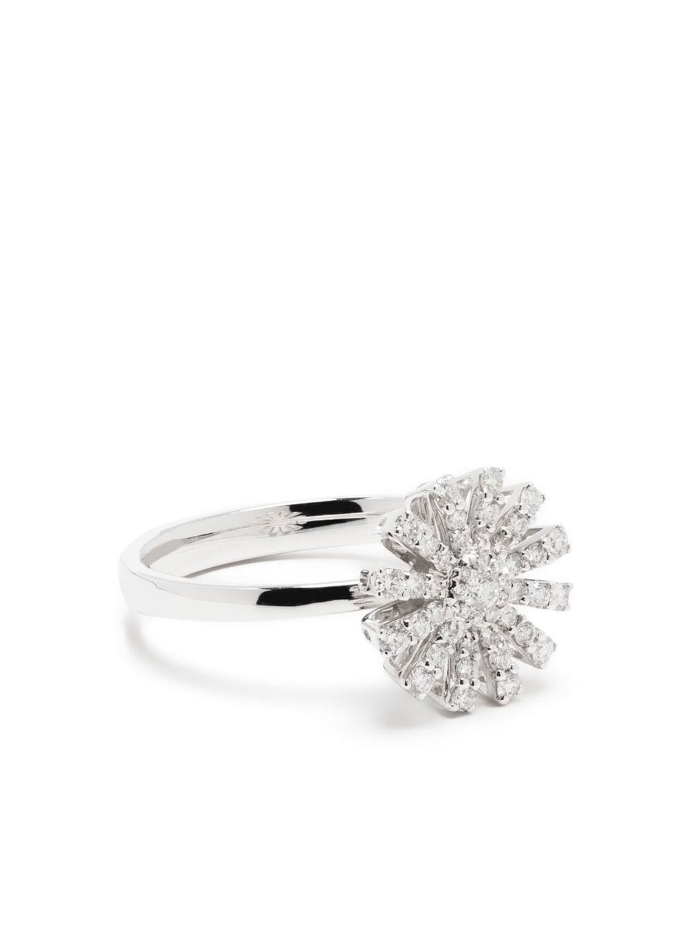 Damiani 18kt white gold Margherita diamond ring von Damiani