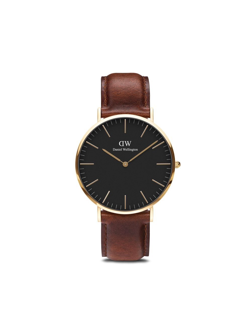 Daniel Wellington Classic St Mawes 40mm - Black von Daniel Wellington