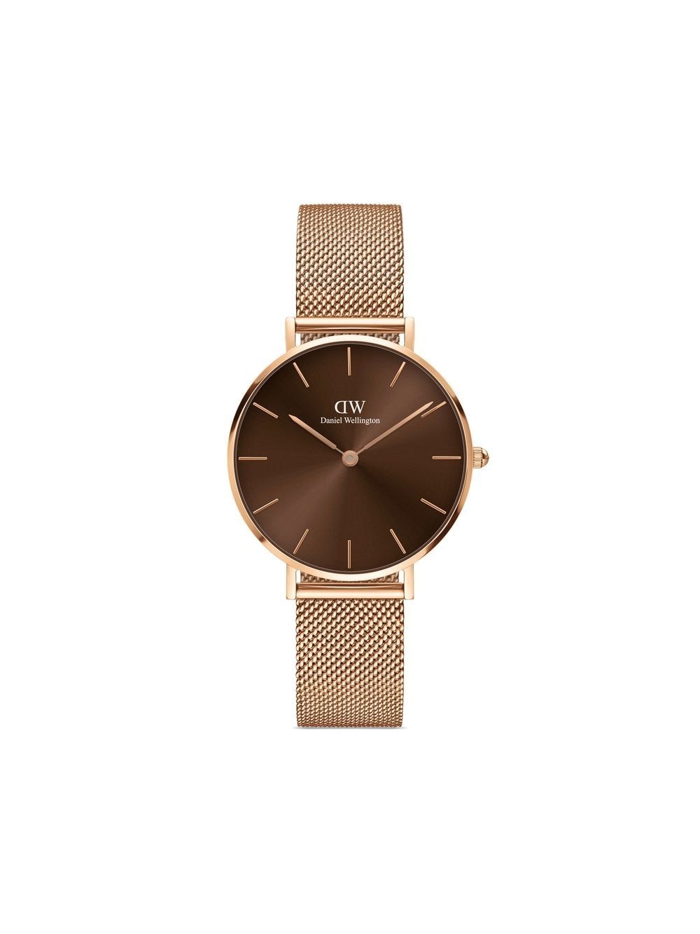 Daniel Wellington Petite Amber 32mm watch - Brown von Daniel Wellington