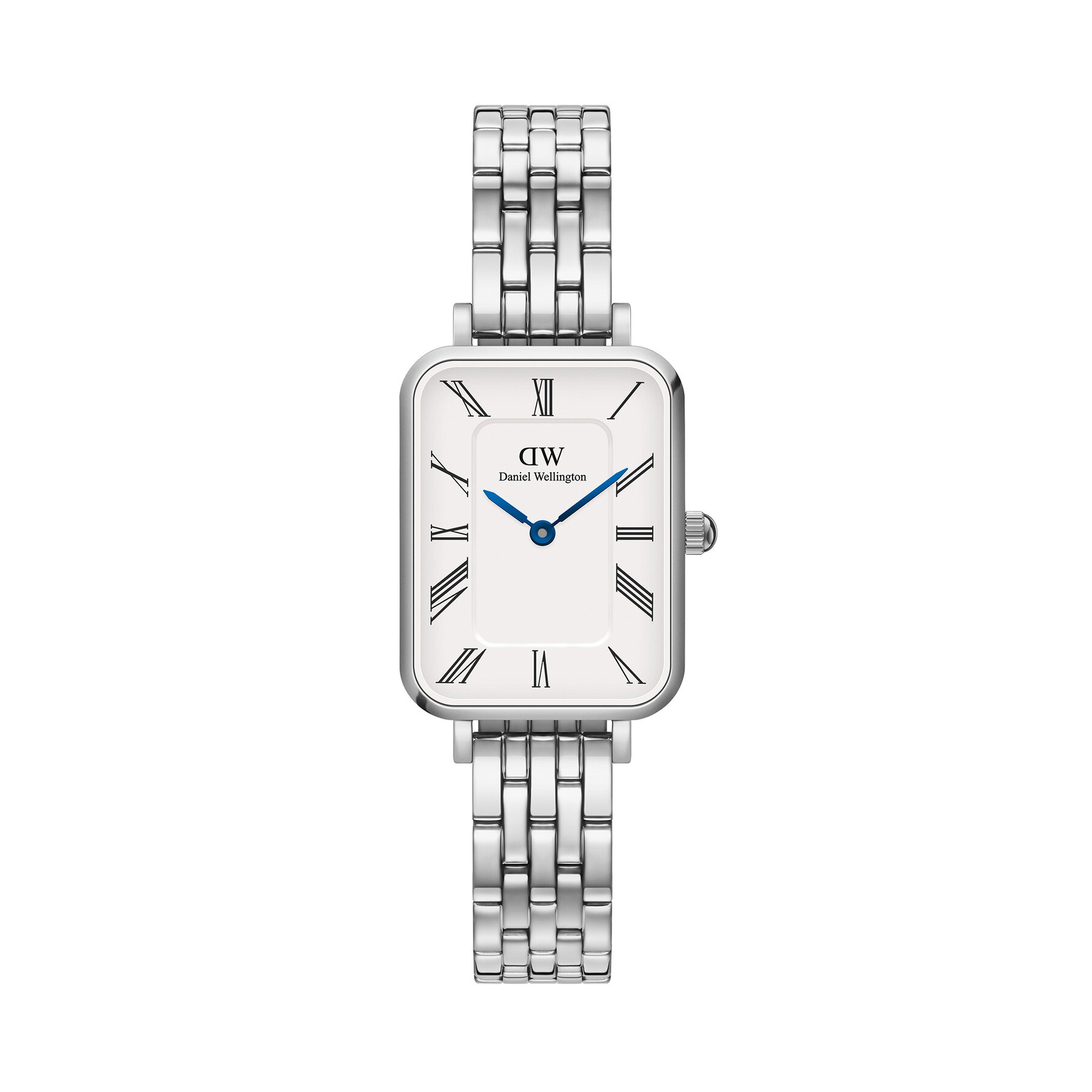 Uhr Daniel Wellington Quadro Roman Numerals 5-Link DW00100691 Silberfarben Uhr Daniel Wellington Quadro Roman Numerals 5-Link DW00100691 Silberfarben von Daniel Wellington