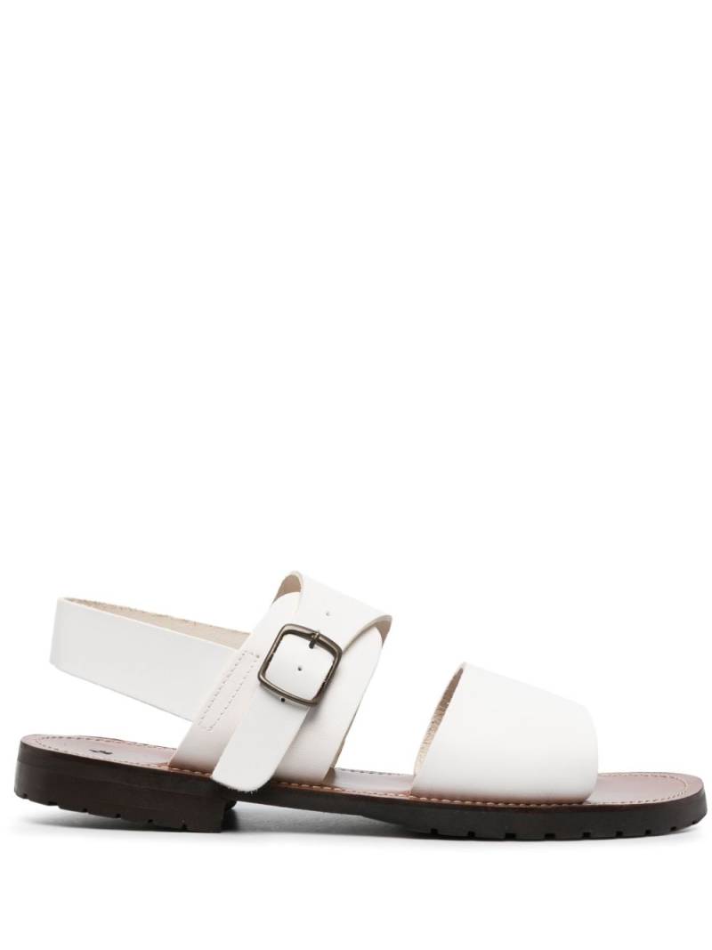 Daniela Gregis double-strap calf-leather sandals - White von Daniela Gregis