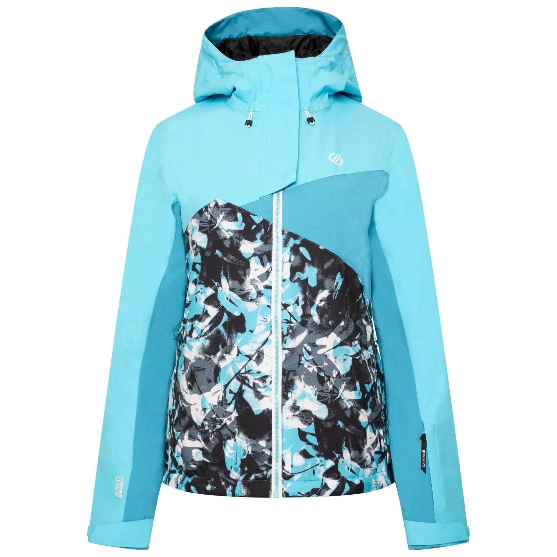 Determined Skijacke Wasserfest Damen Hellblau 40 von Dare 2B