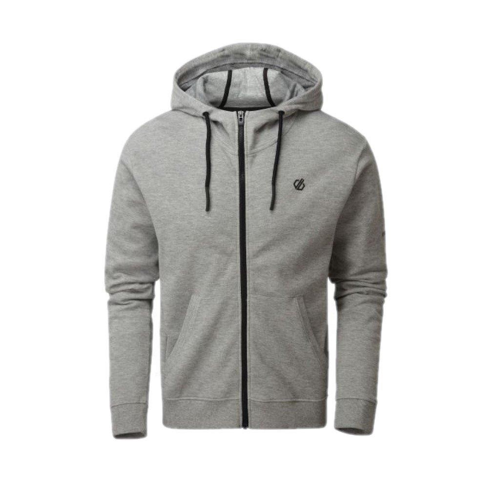 Modulus Hoodie Mit Durchgehendem Reißverschluss Herren Grau XXS von Dare 2B