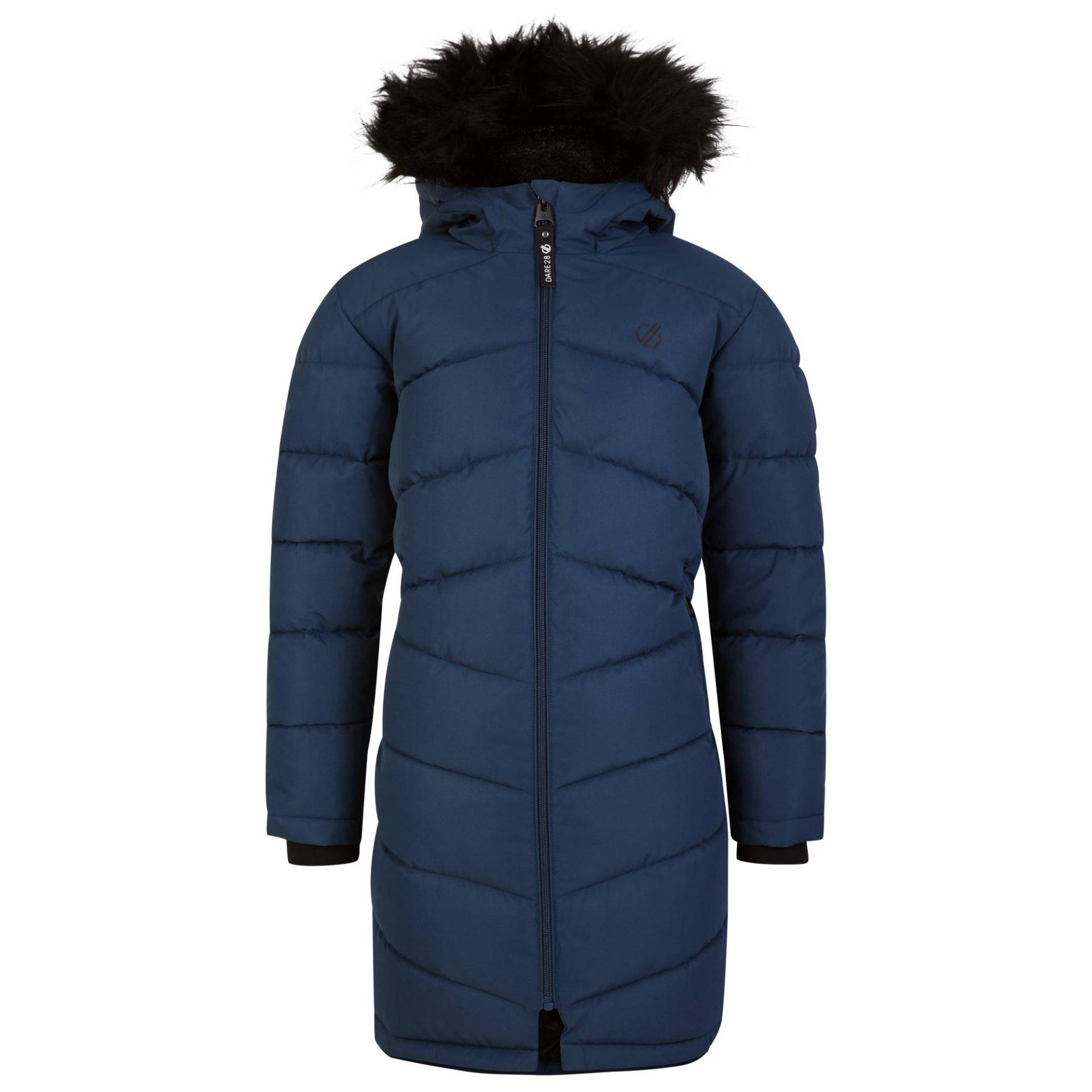 Striking Iii Parka Mädchen Blau Denim 104 von Dare 2B