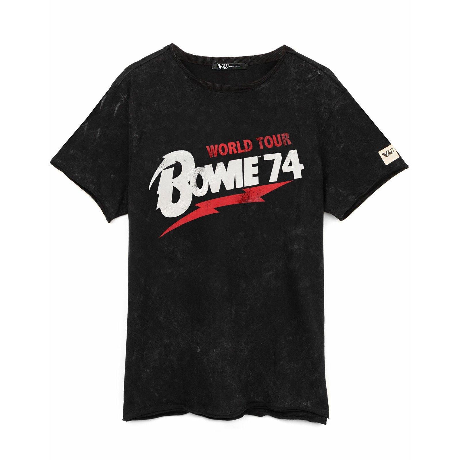 1974 World Tour Tshirt Damen Schwarz XL von David Bowie