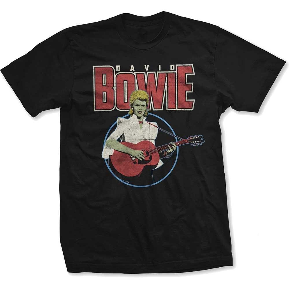 Acoustic Bootleg Tshirt Damen Schwarz S von David Bowie