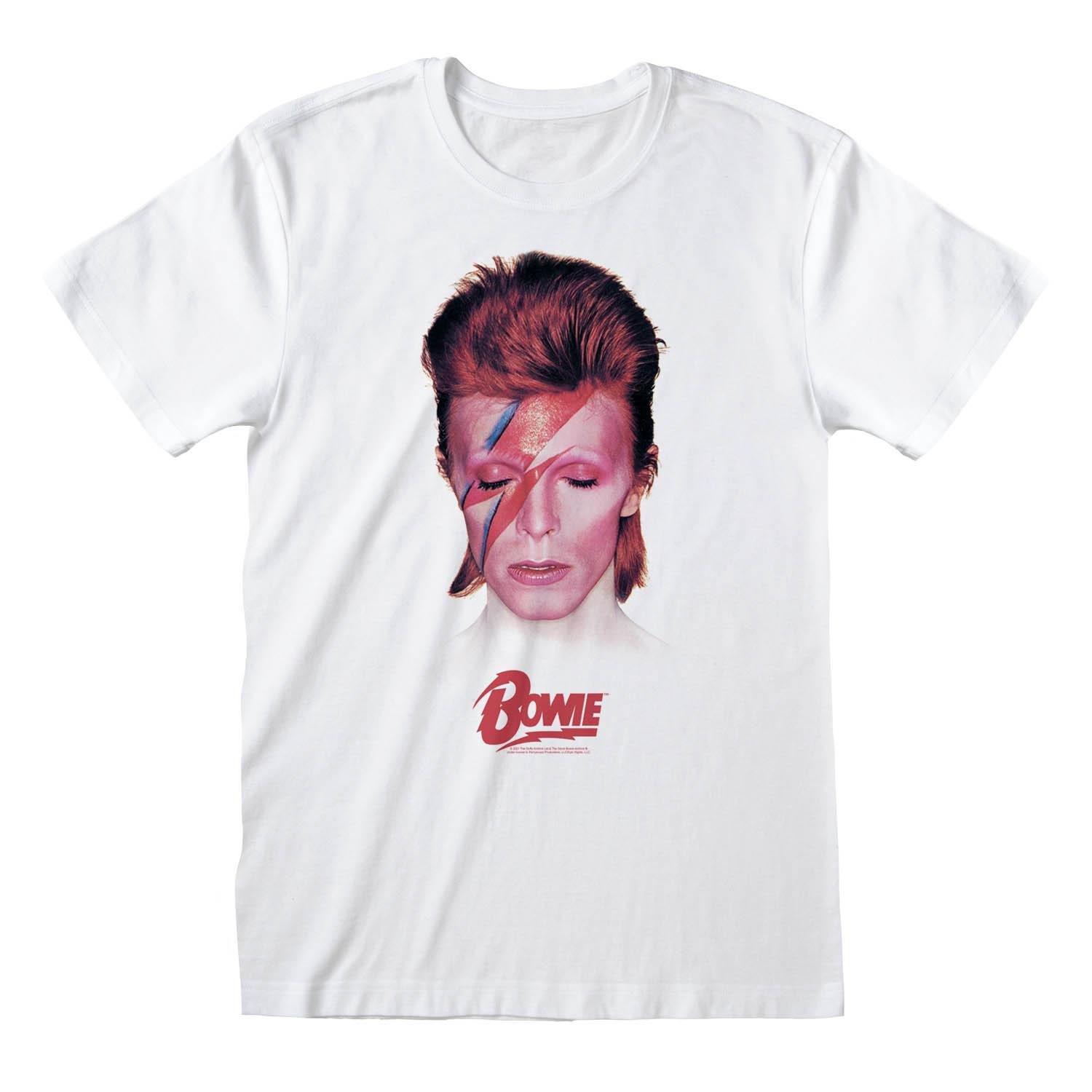 Aladdin Sane Tshirt Damen Weiss M von David Bowie