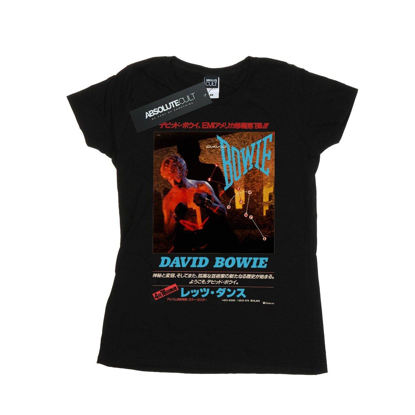 Asian Poster Tshirt Damen Schwarz M von David Bowie