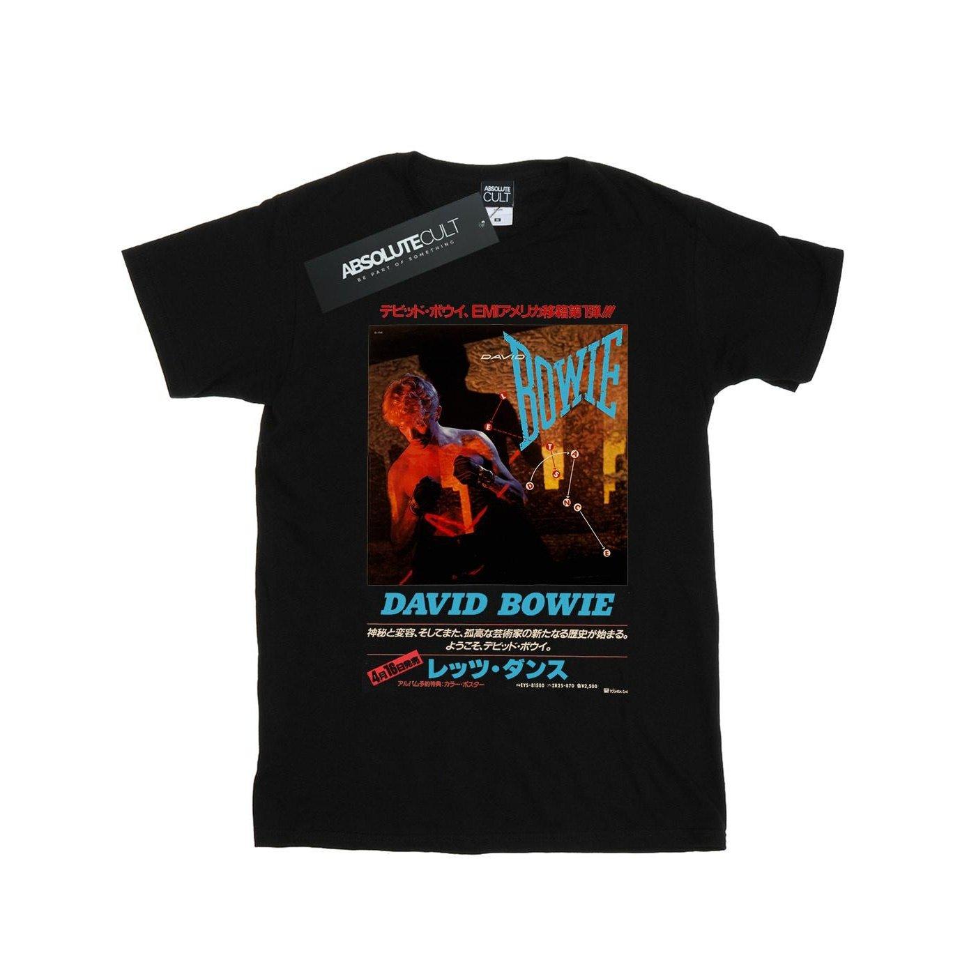 Asian Poster Tshirt Jungen Schwarz 116 von David Bowie