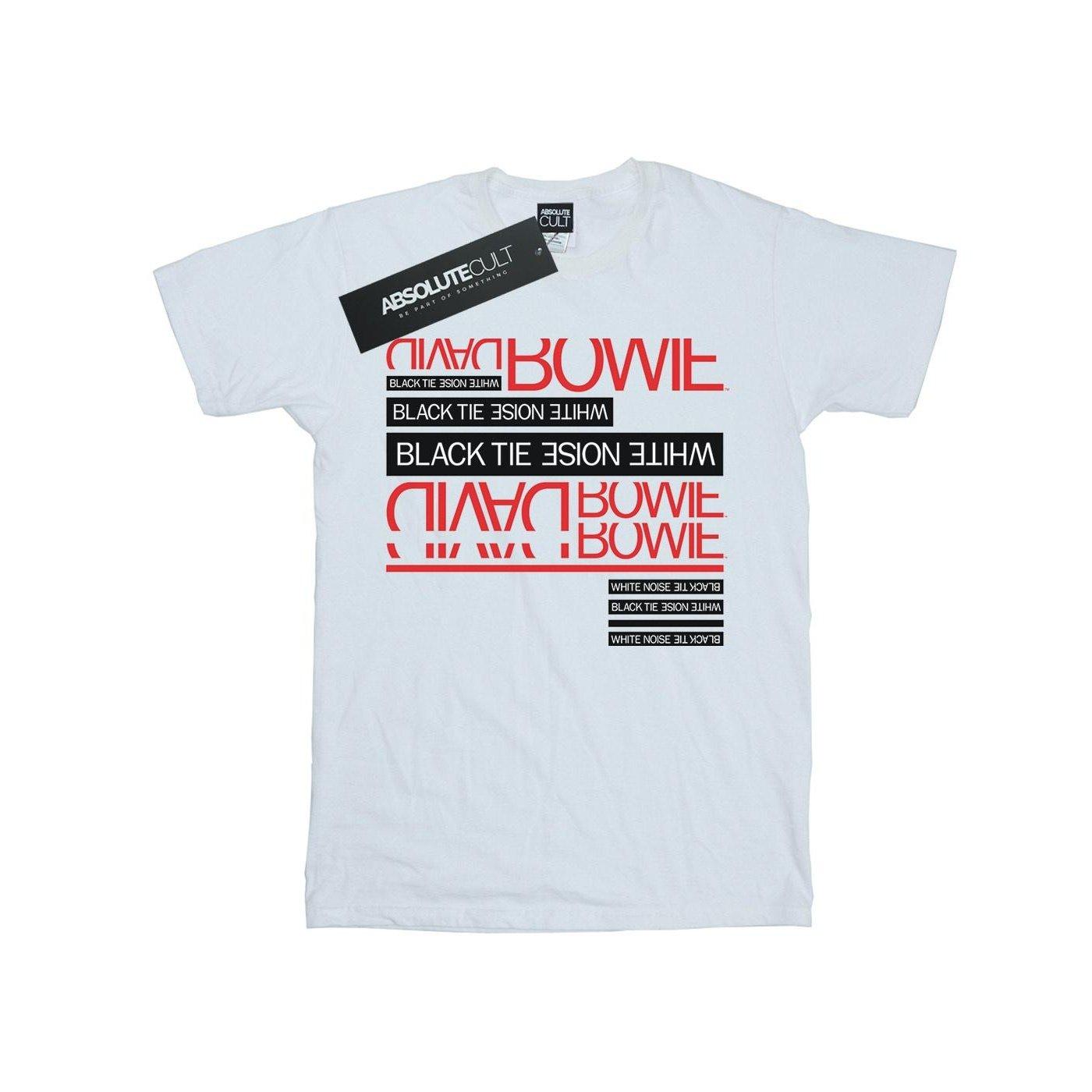 Black Tie White Noise Tshirt Jungen Weiss 128 von David Bowie