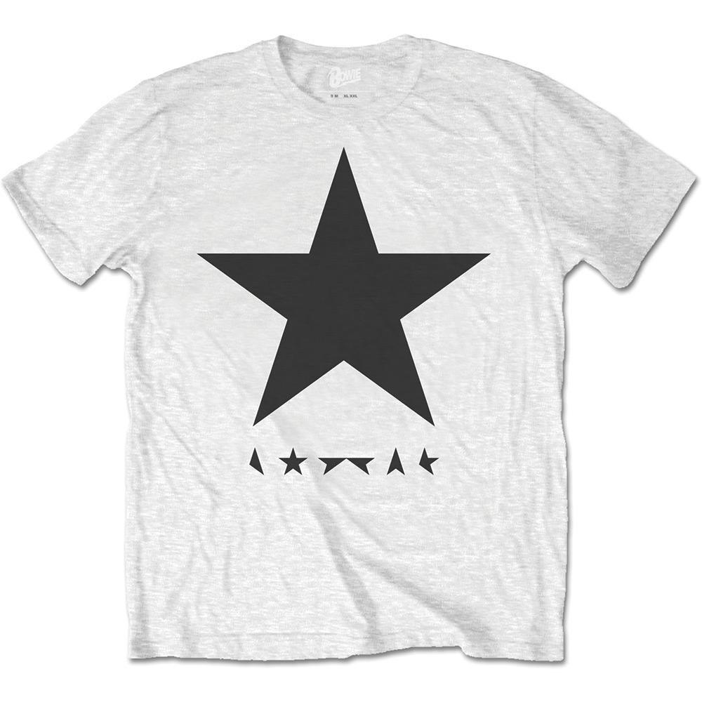 Blackstar Tshirt Damen Weiss XXL von David Bowie