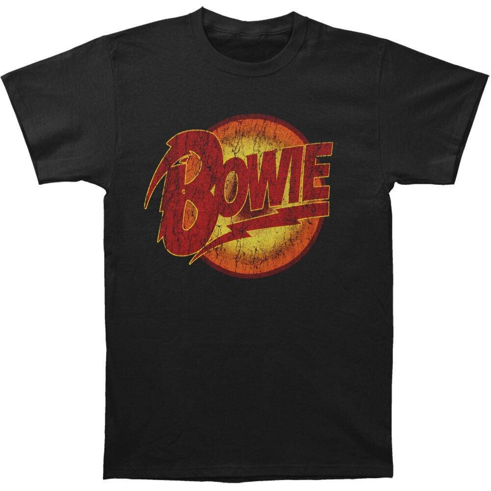 Diamond Dogs Tshirt Logo Damen Schwarz XL von David Bowie