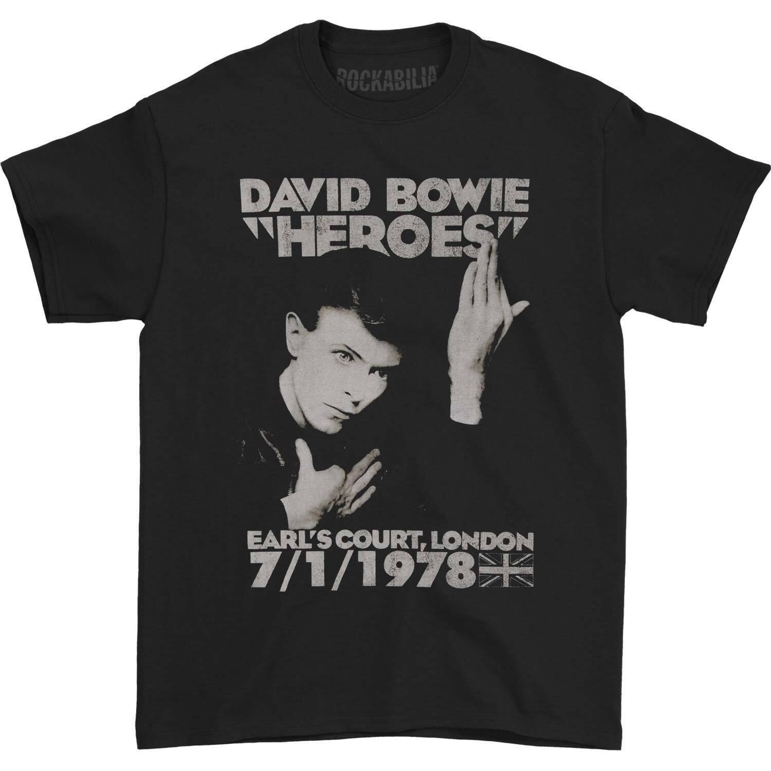 Heroes Earls Court Tshirt Damen Schwarz L von David Bowie