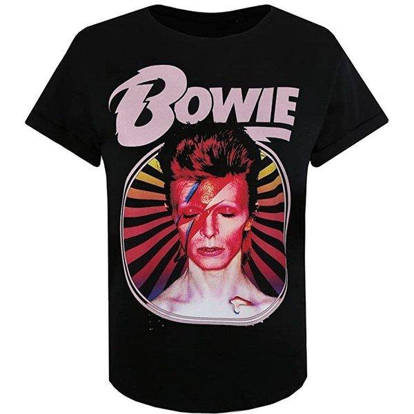 Tshirt Damen Schwarz L von David Bowie