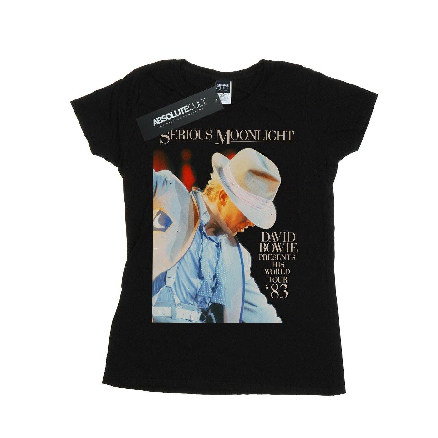 Serious Moonlight Tshirt Damen Schwarz L von David Bowie
