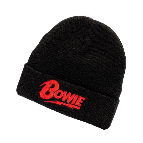 Logo Mütze Damen Schwarz ONE SIZE von David Bowie