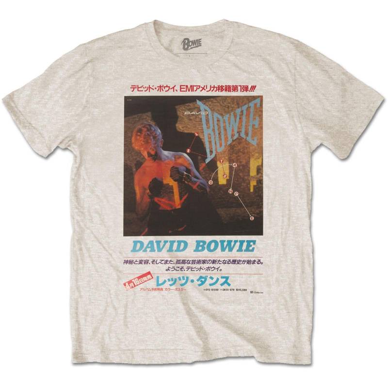 Tshirt Damen Sand L von David Bowie