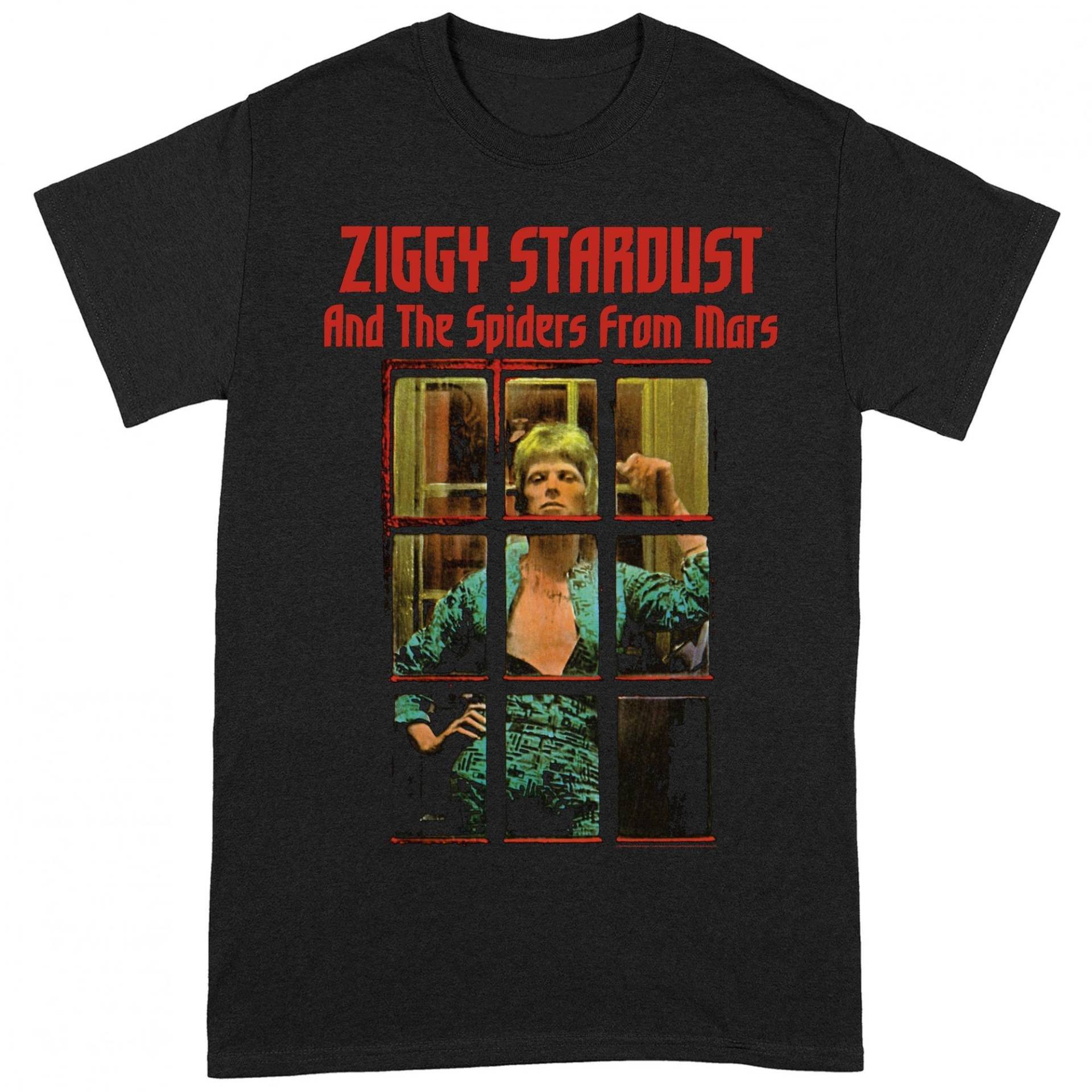 Tshirt Damen Schwarz L von David Bowie