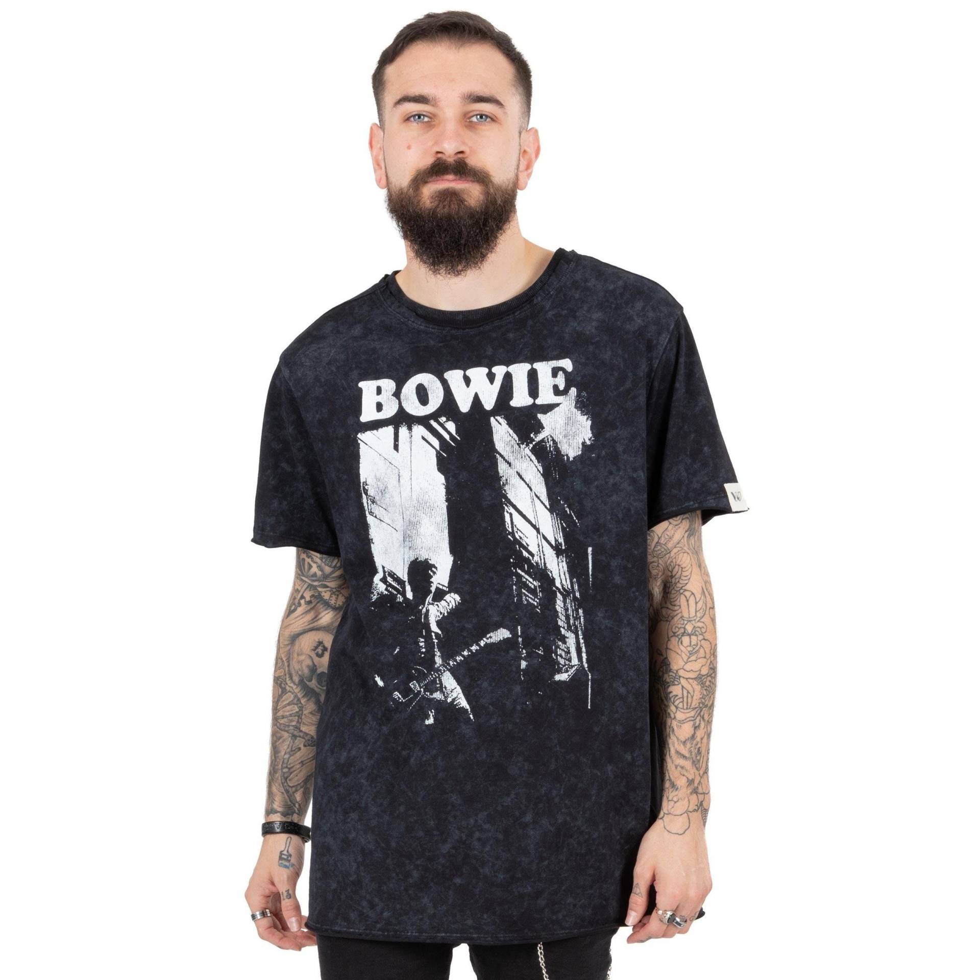 Tshirt Damen Schwarz XL von David Bowie