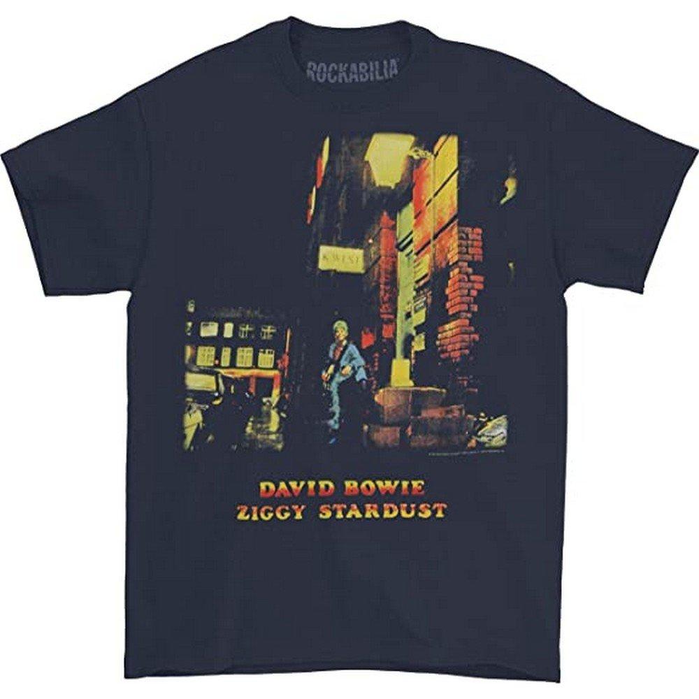 Ziggy Stardust Tshirt Damen Marine L von David Bowie