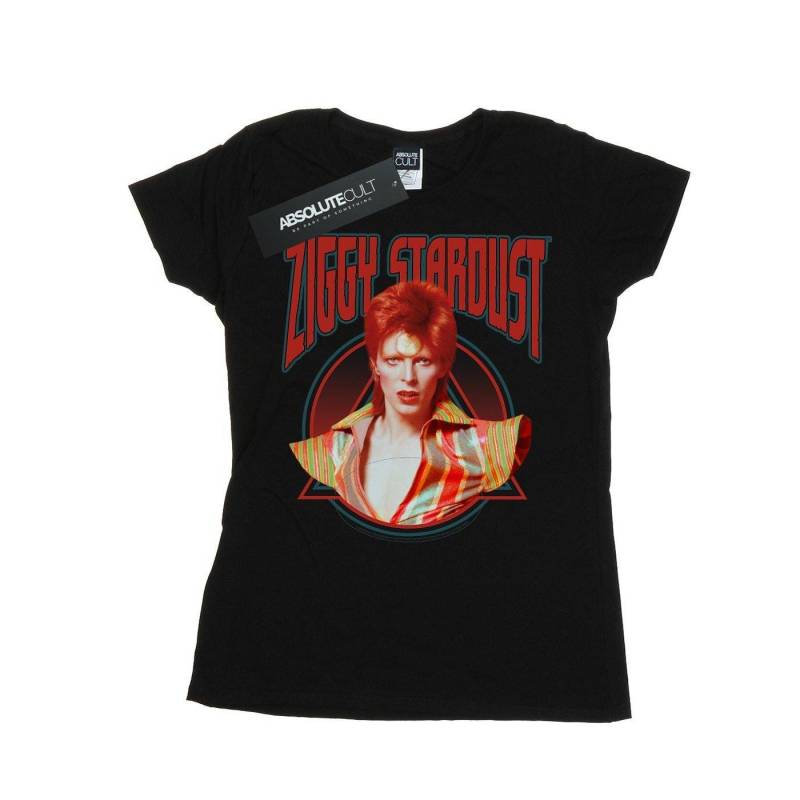 Ziggy Stardust Tshirt Damen Schwarz S von David Bowie