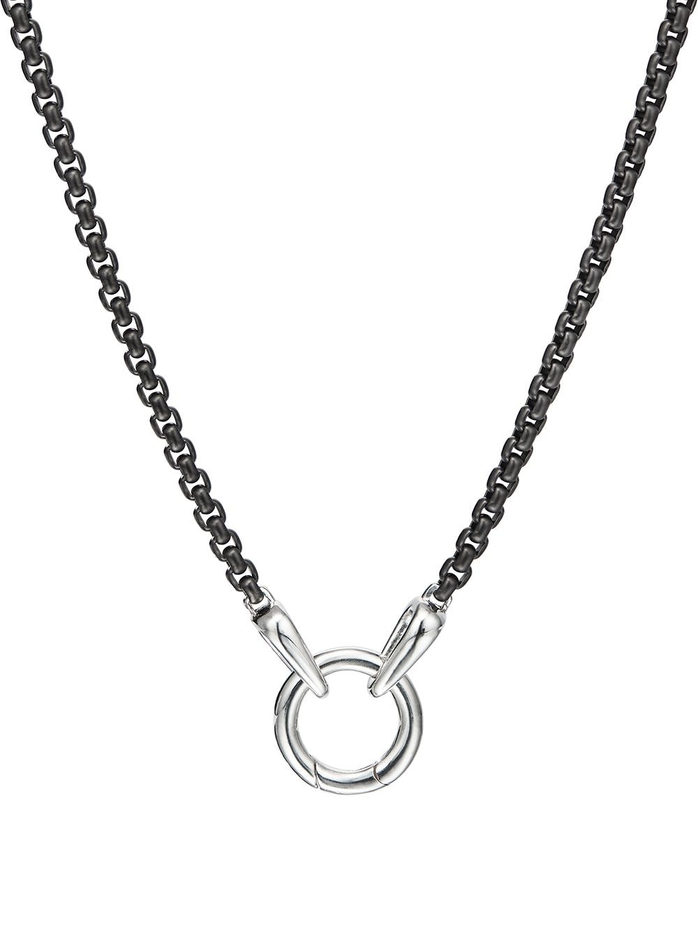 David Yurman 13.5mm charm necklace - Silver von David Yurman