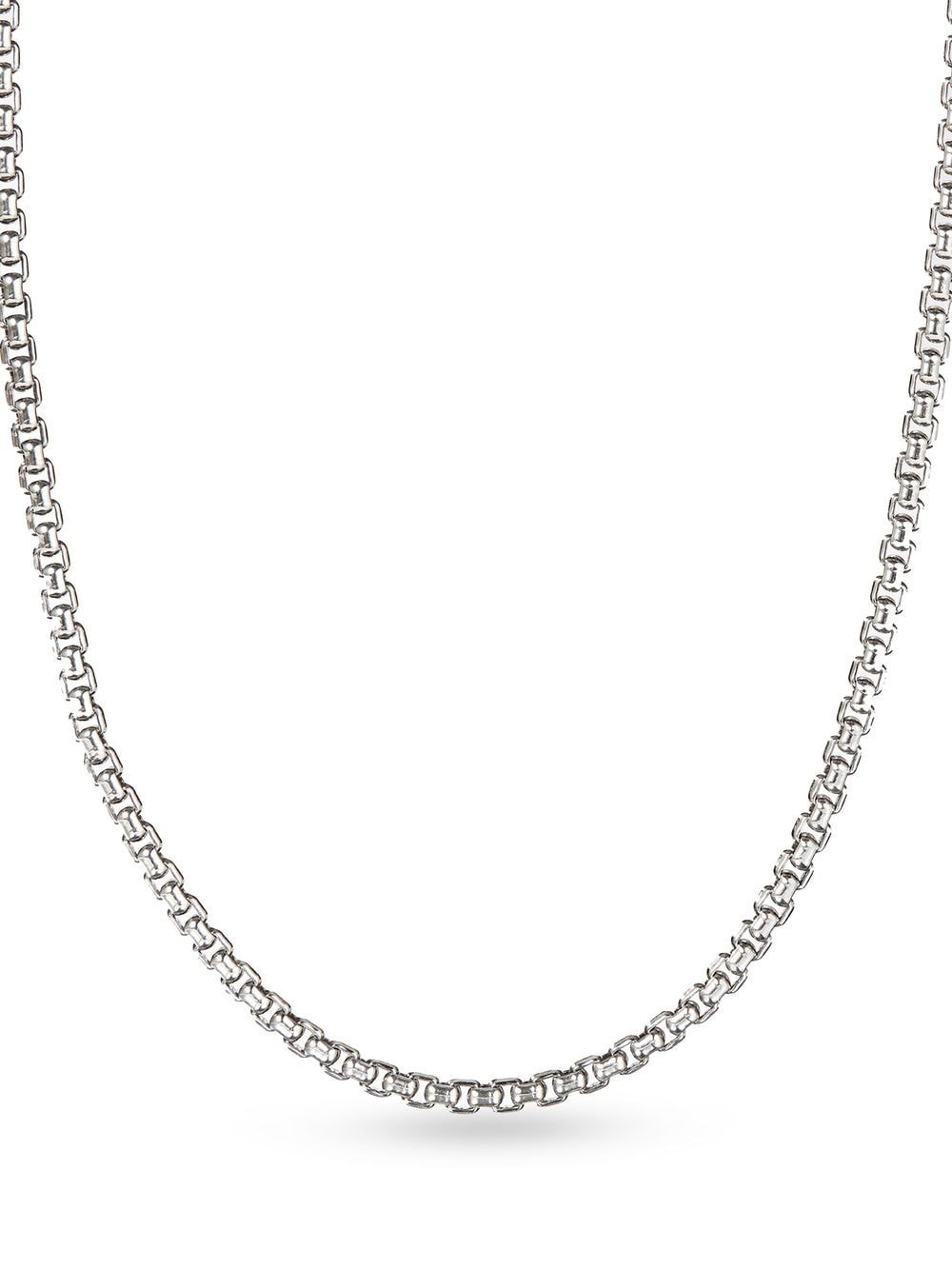 David Yurman 14kt yellow gold and sterling silver Box Chain necklace von David Yurman