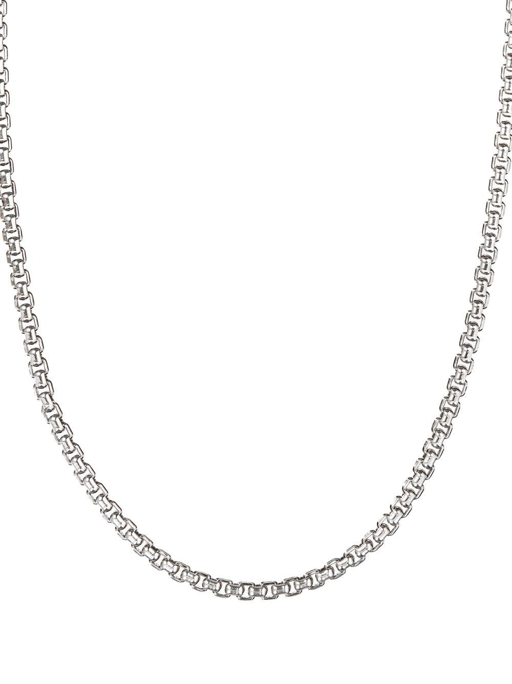 David Yurman 14kt yellow gold and sterling silver Box Chain necklace von David Yurman